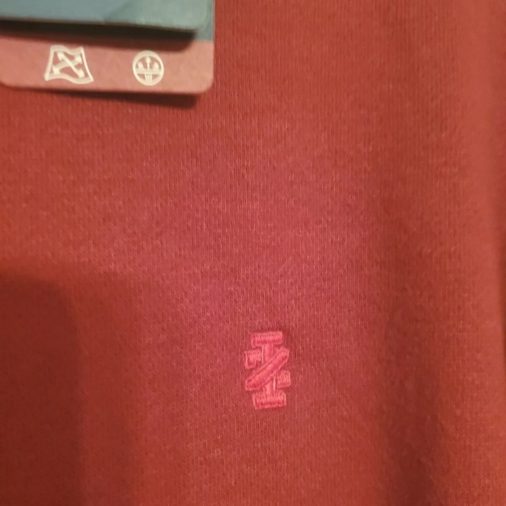 IZOD Varsity Supersoft Biking Red Sweatshirt Sweater - Picture 3 of 6